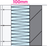(가)등급 단열재 100mm